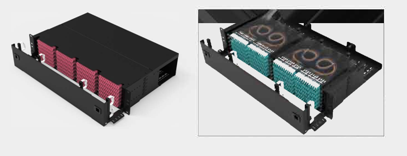 2U 288芯固定式光纤箱
